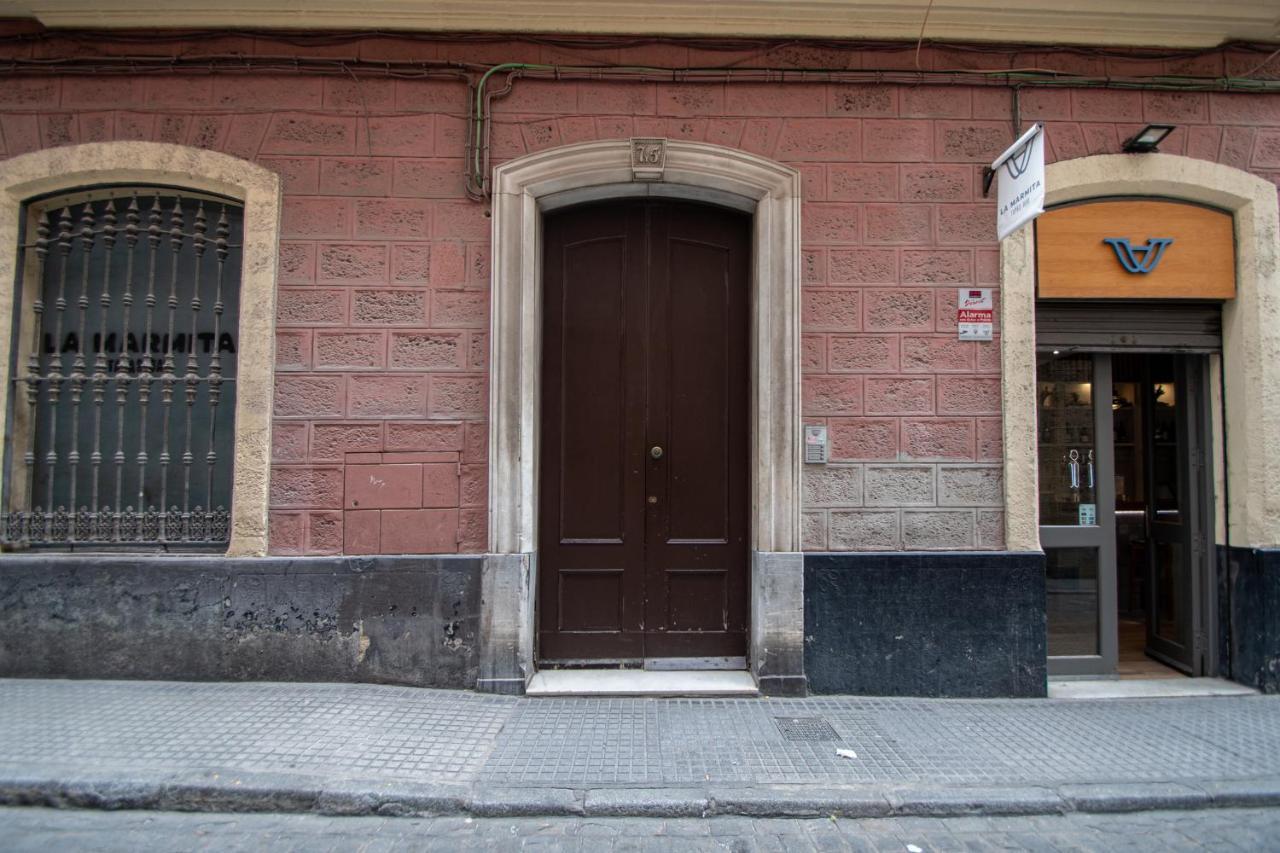 Apartamento Casa Senorial Cadice Esterno foto